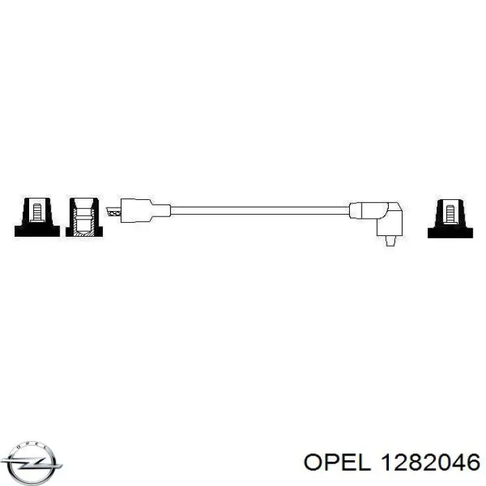 Купити 1282046 Opel Провід високовольтні, комплект