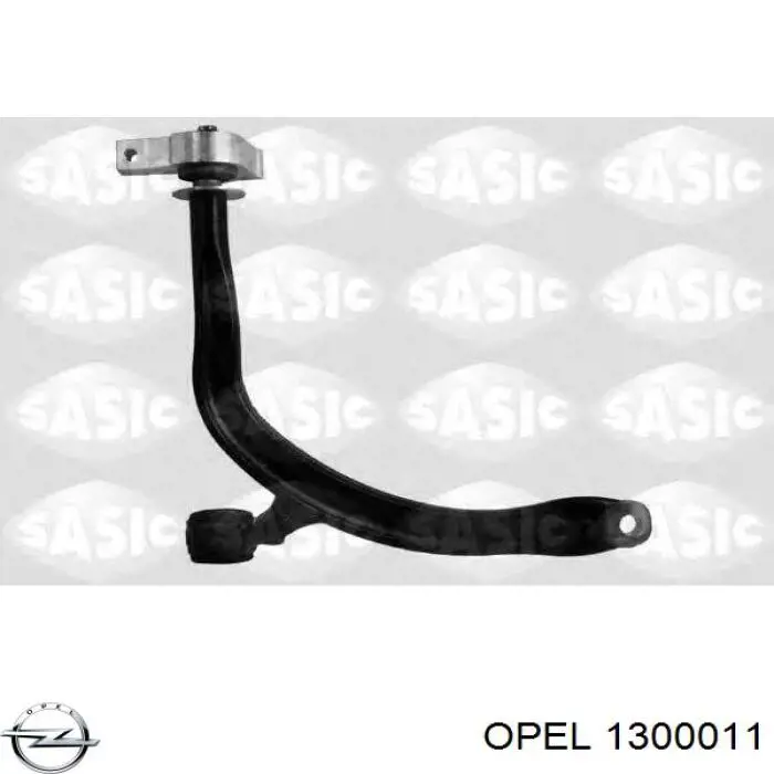 Радіатор 1300011 Opel