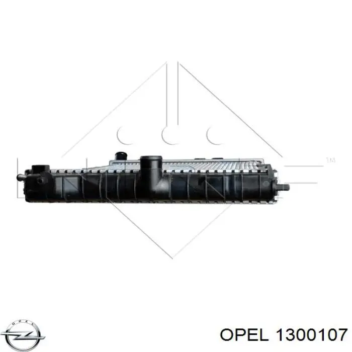 Радіатор основний Opel 1300107 ціна, від 60.84 USD