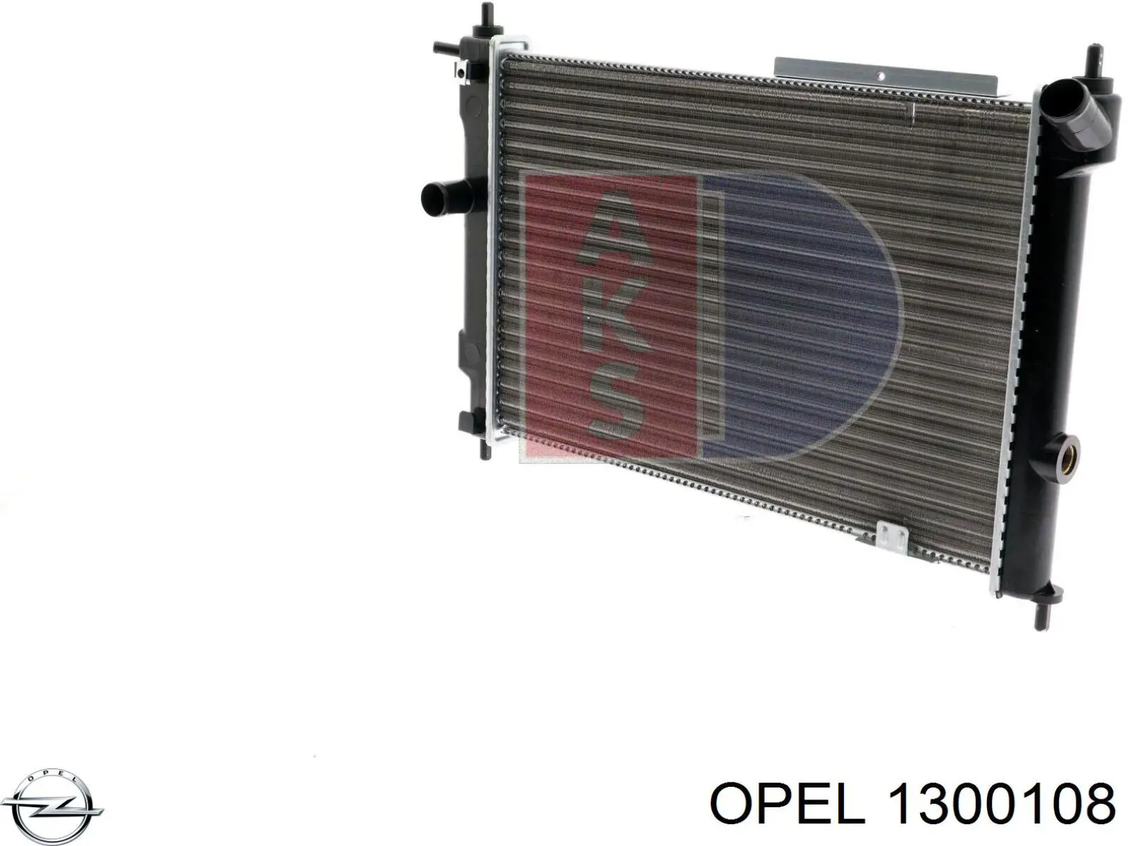 Радіатор основний Opel 1300108 ціна, від 50.09 USD