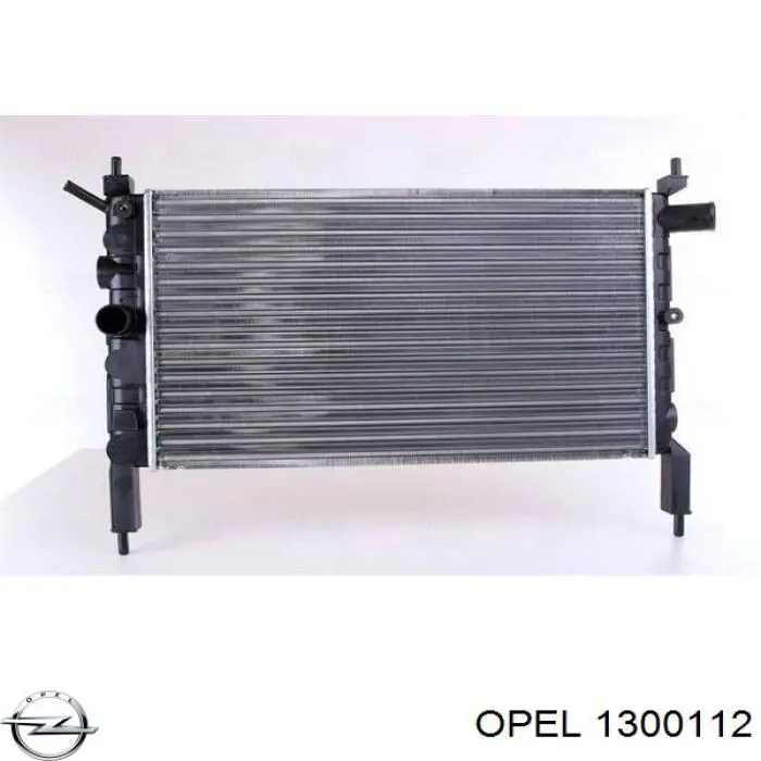1300112 Opel радіатор охолодження двигуна