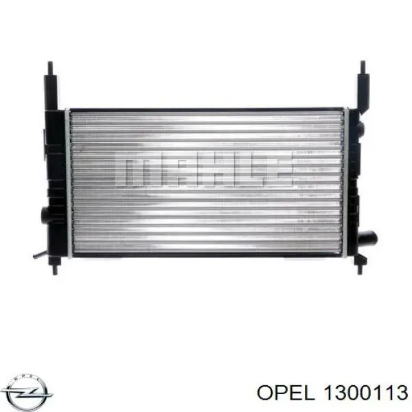 Радіатор 1300113 Opel