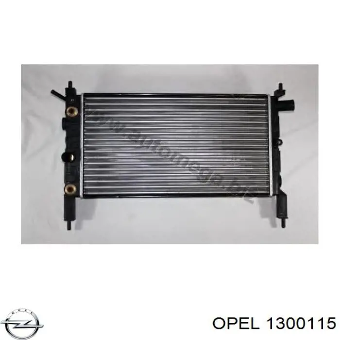 1300115 Opel радіатор охолодження двигуна