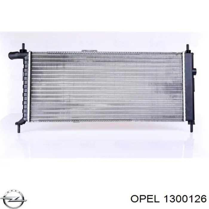 1300126 Opel радіатор охолодження двигуна