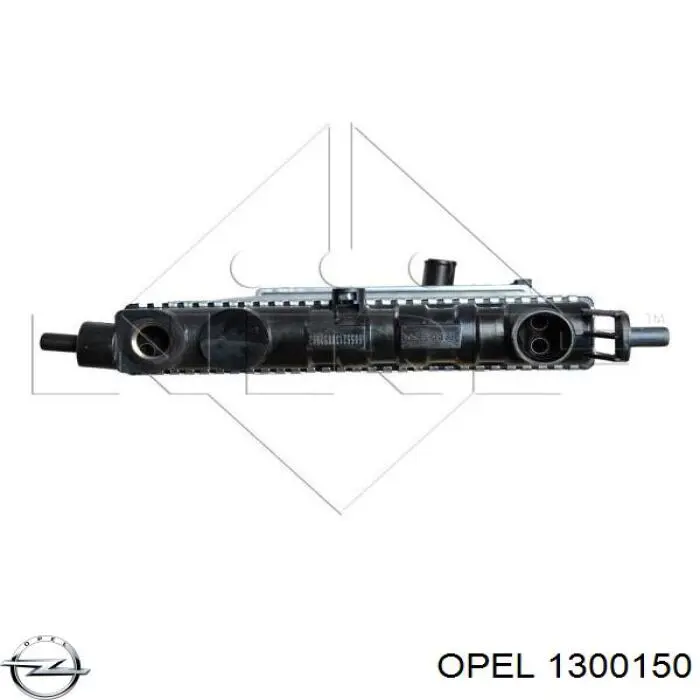 Купити 1300150 Opel Радіатор двигуна