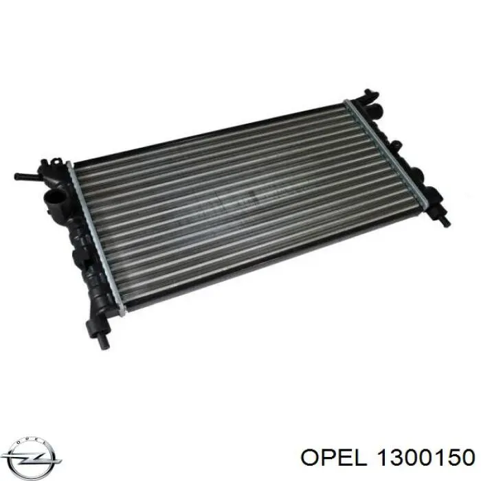 1300150 Opel радіатор охолодження двигуна