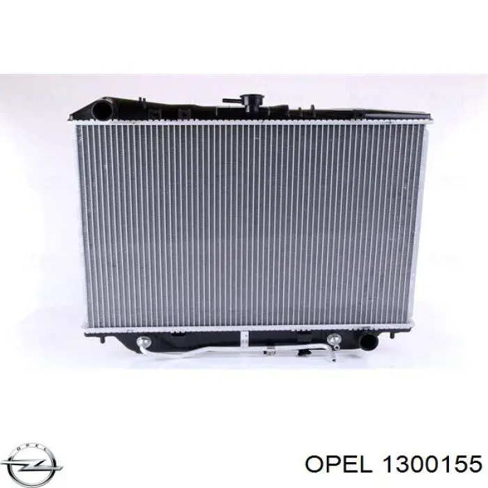 1300155 Opel Радіатор охолодження двигуна