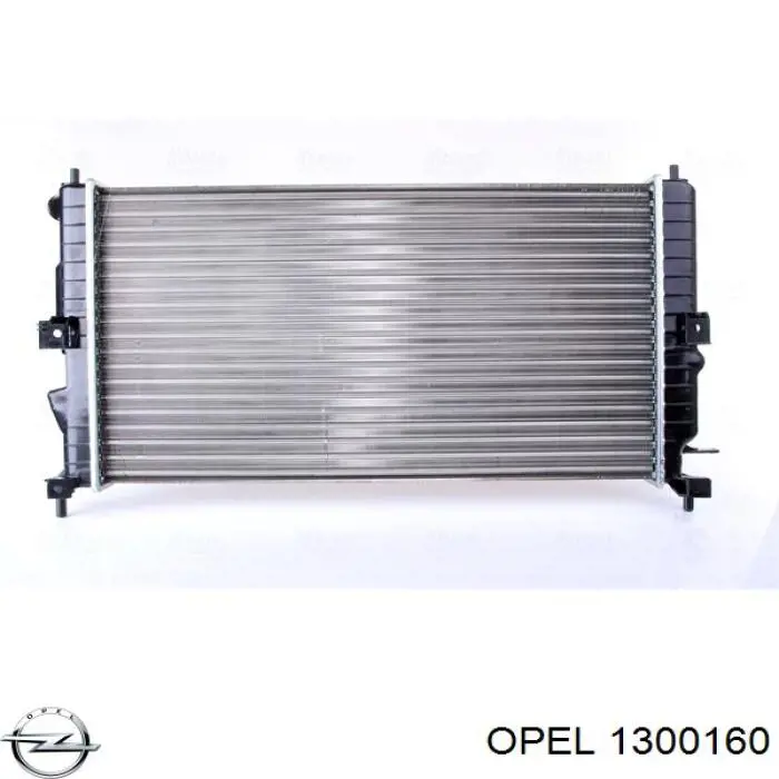 Купити 1300160 Opel Радіатор двигуна
