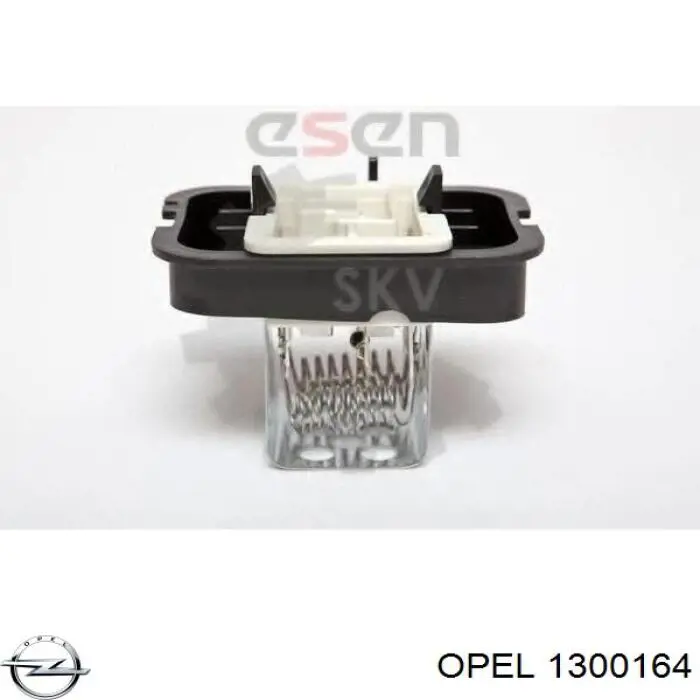 Радіатор охолодження Opel 1300164