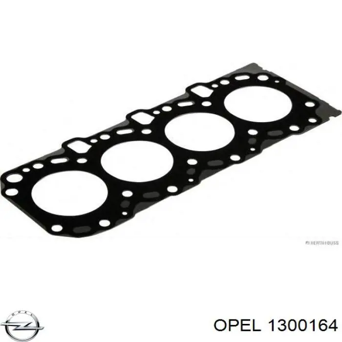 1300164 Opel Радіатор охолодження двигуна