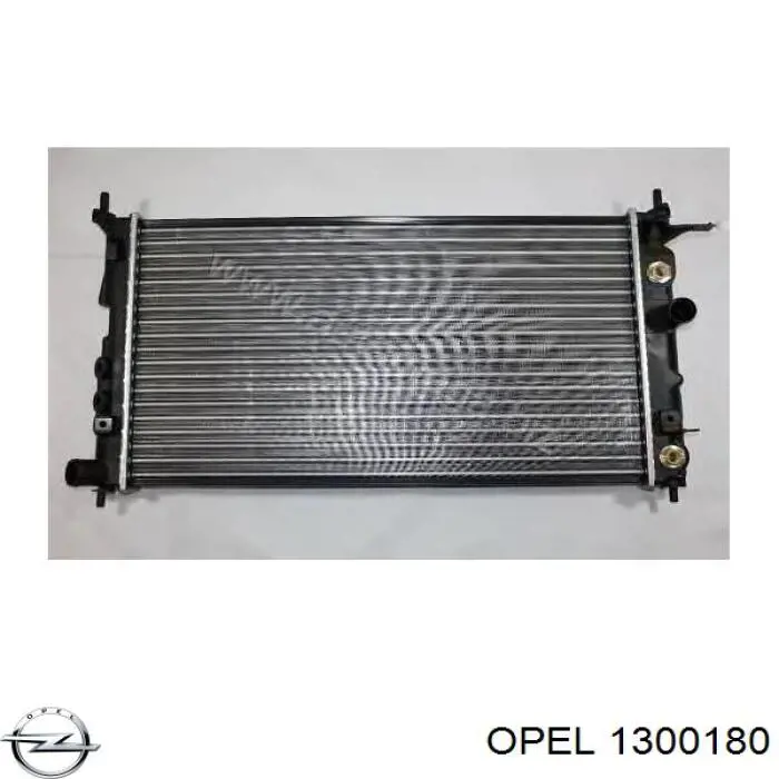 1300180 Opel радіатор охолодження двигуна