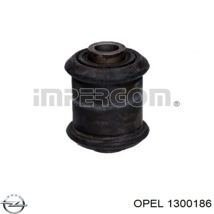 Радіатор охолодження Opel 1300186