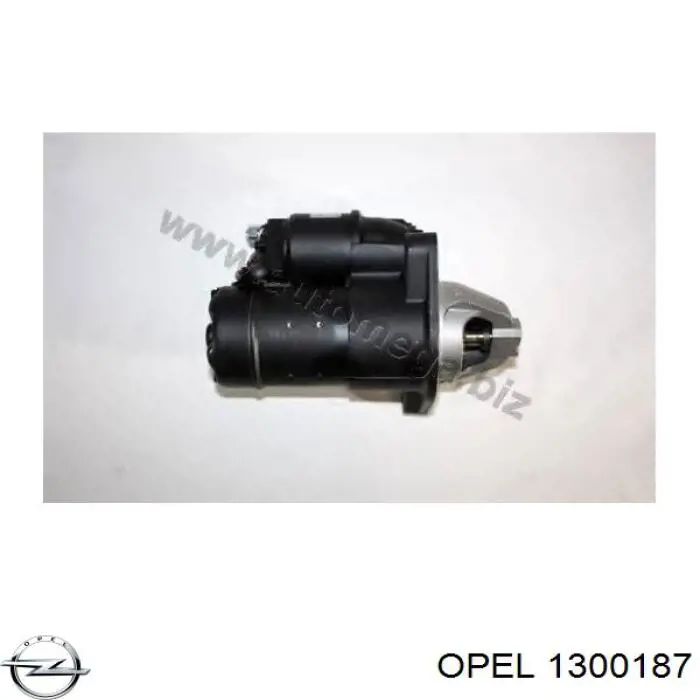 1300187 Opel Радіатор охолодження двигуна