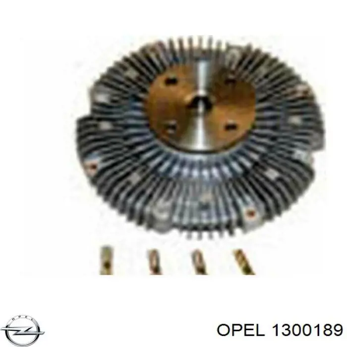 Радіатор основний Opel 1300189 ціна, від 63.79 USD