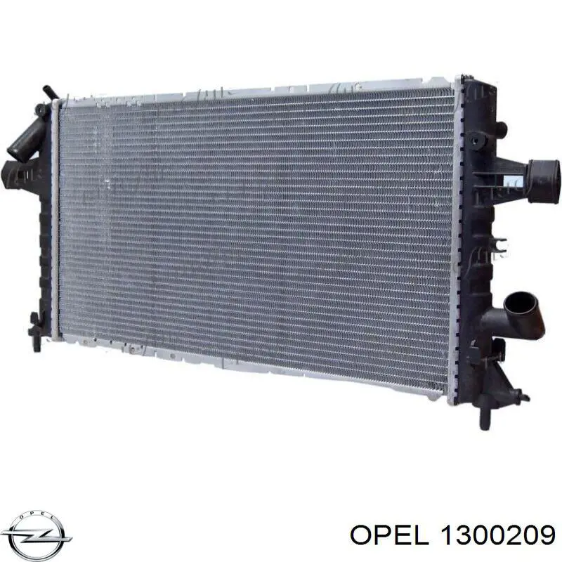 1300209 Opel радіатор охолодження двигуна