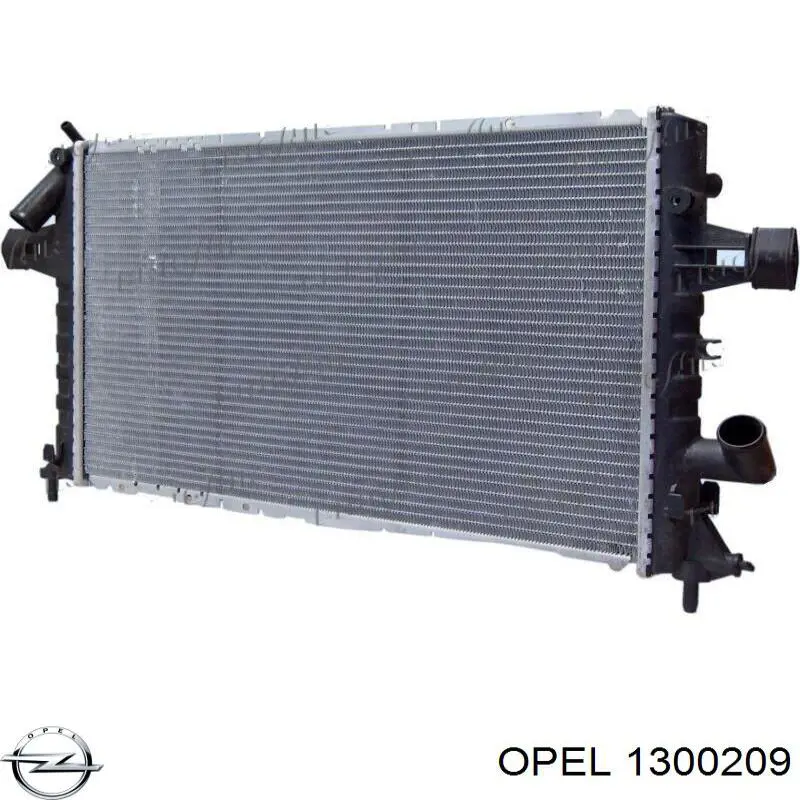 1300209 Opel Радіатор охолодження двигуна