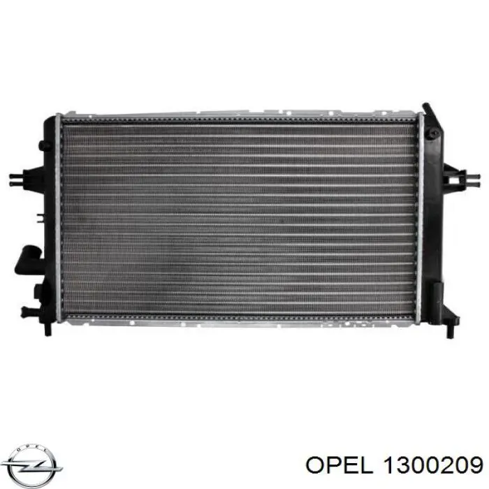 Радіатор основний Opel 1300209 ціна, від 72.24 USD