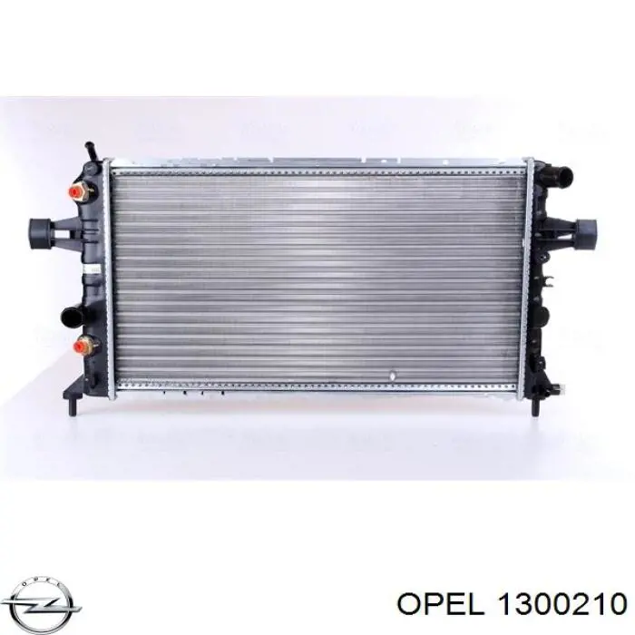 Радіатор основний Opel 1300210 ціна, від 82.59 USD