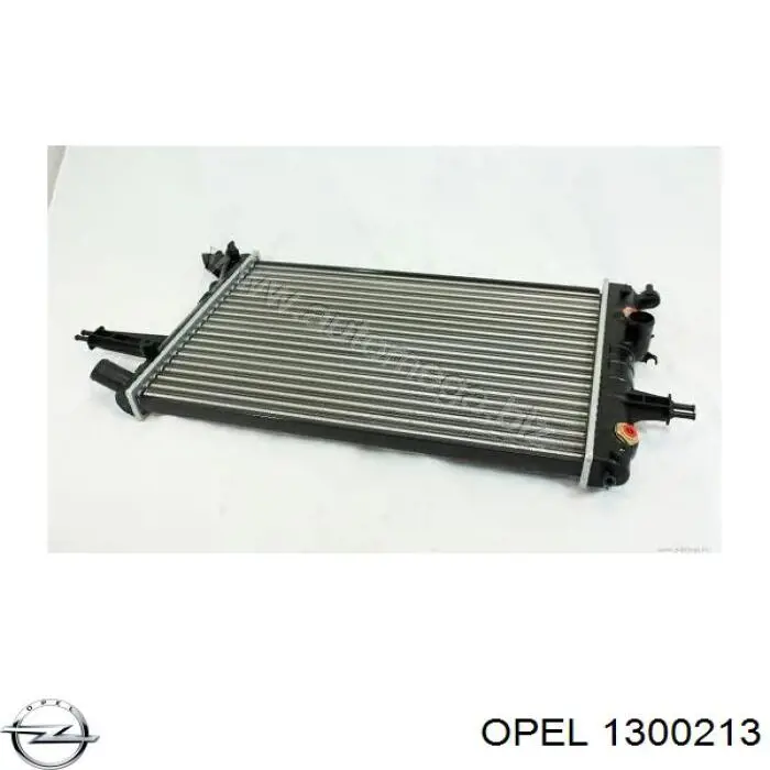 Радіатор 1300213 Opel