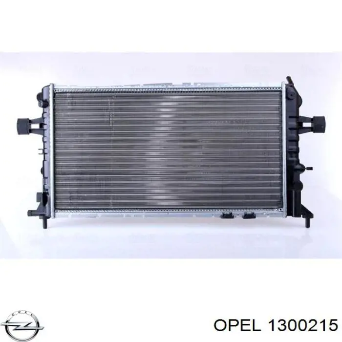 1300215 Opel радіатор охолодження двигуна