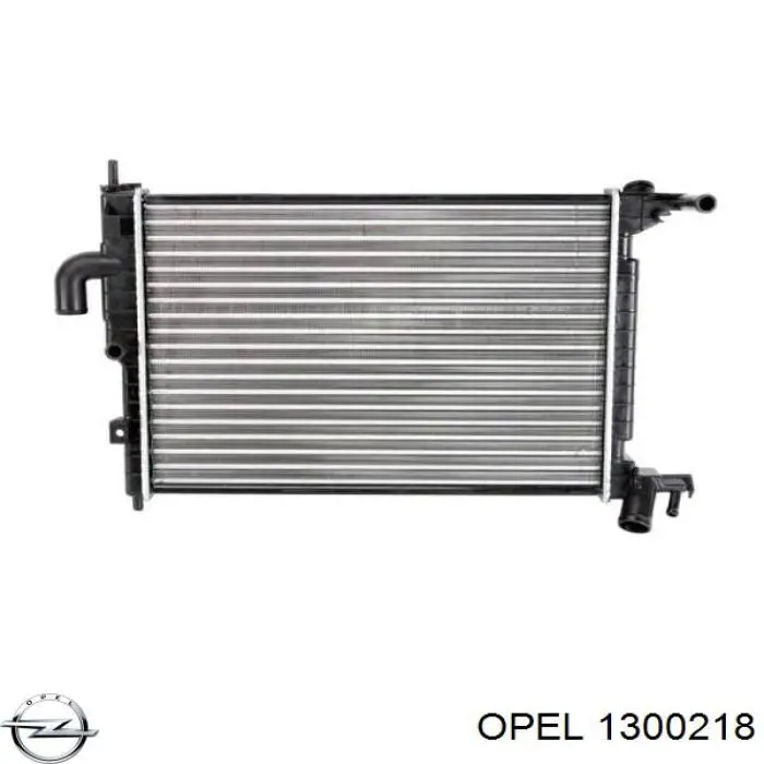 Купити 1300184 Opel Радіатор двигуна