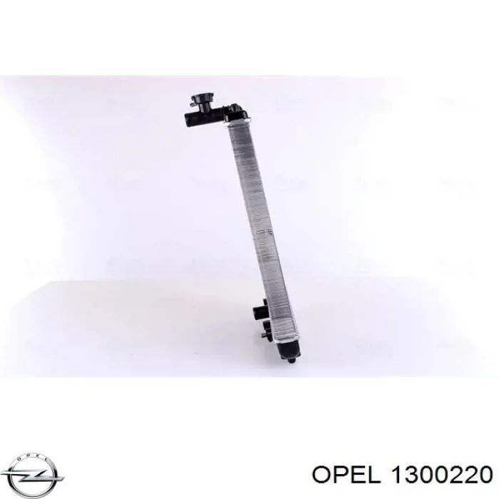 1300220 Opel радіатор охолодження двигуна