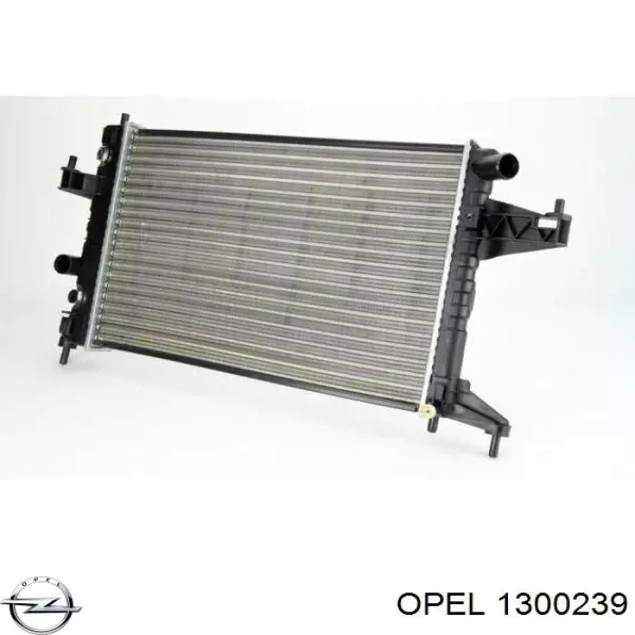 Купити 1300239 Opel Радіатор двигуна