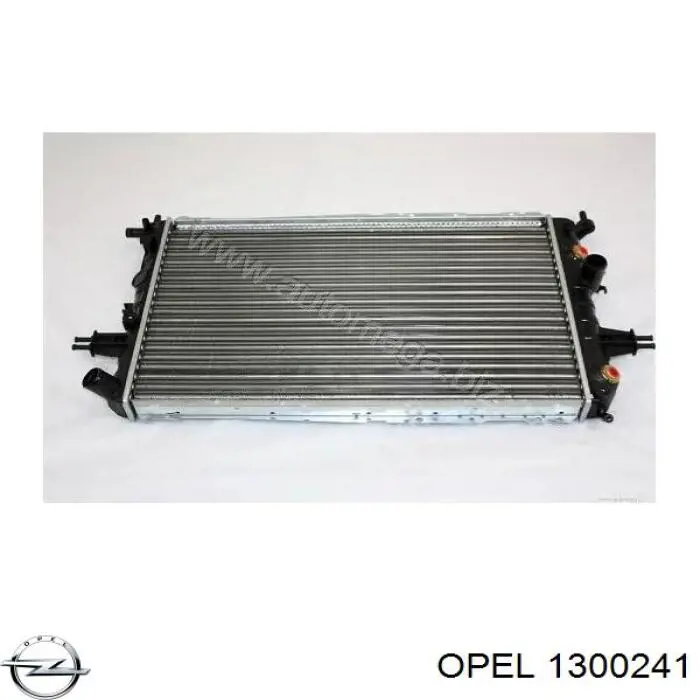 1300241 Opel радіатор охолодження двигуна