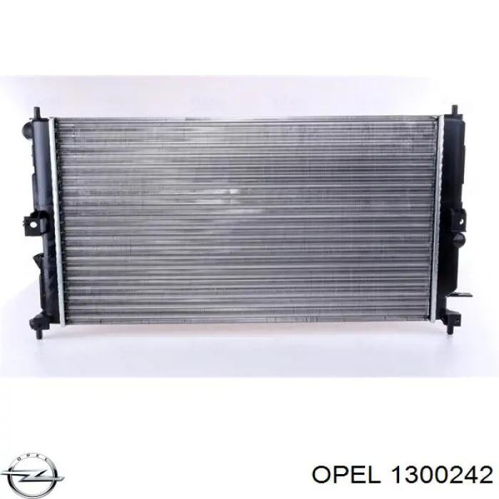 Радіатор охолодження Opel 1300242