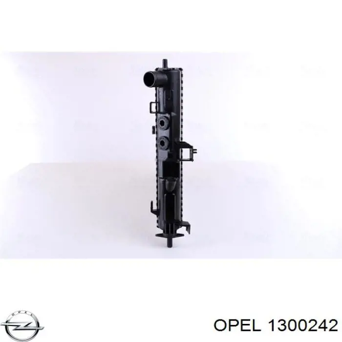 1300242 Opel Радіатор охолодження двигуна