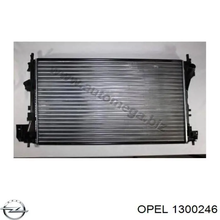 Радіатор 1300246 Opel
