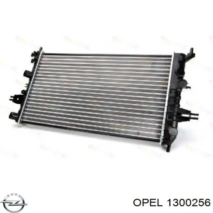 1300256 Opel радіатор охолодження двигуна