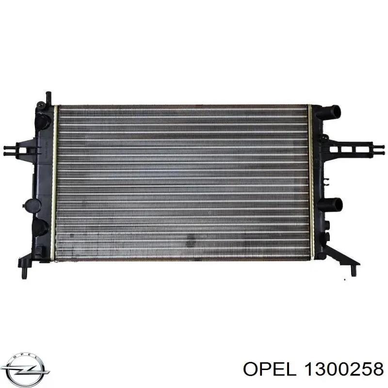 Купити 1300258 Opel Радіатор двигуна