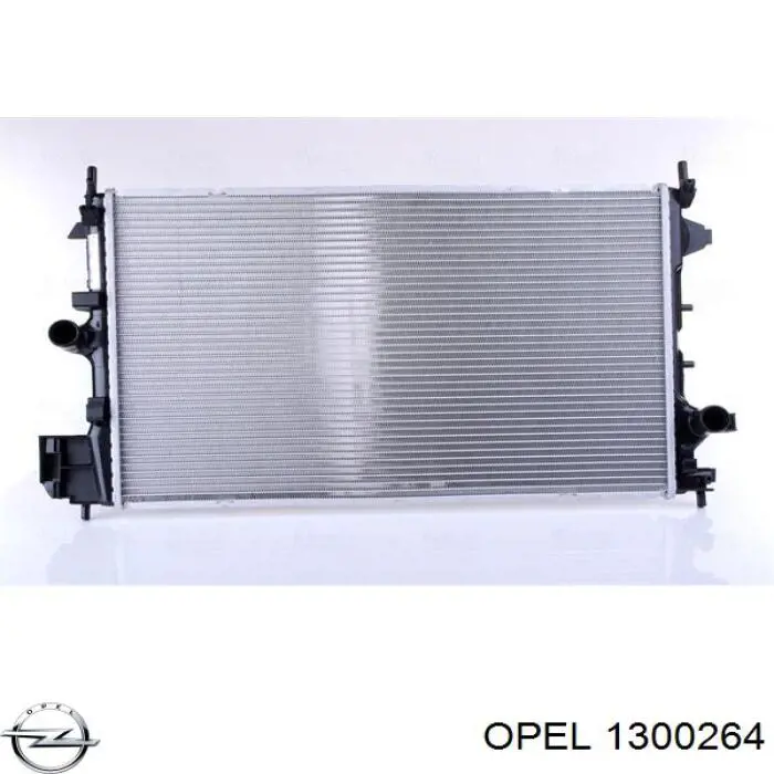 Купити 1300264 Opel Радіатор двигуна