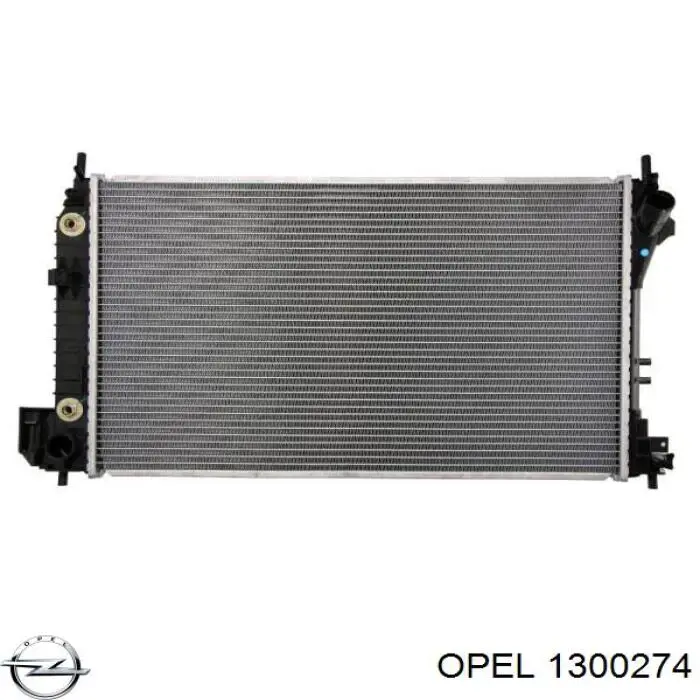 Радіатор основний Opel 1300274 ціна, від 102.40 USD