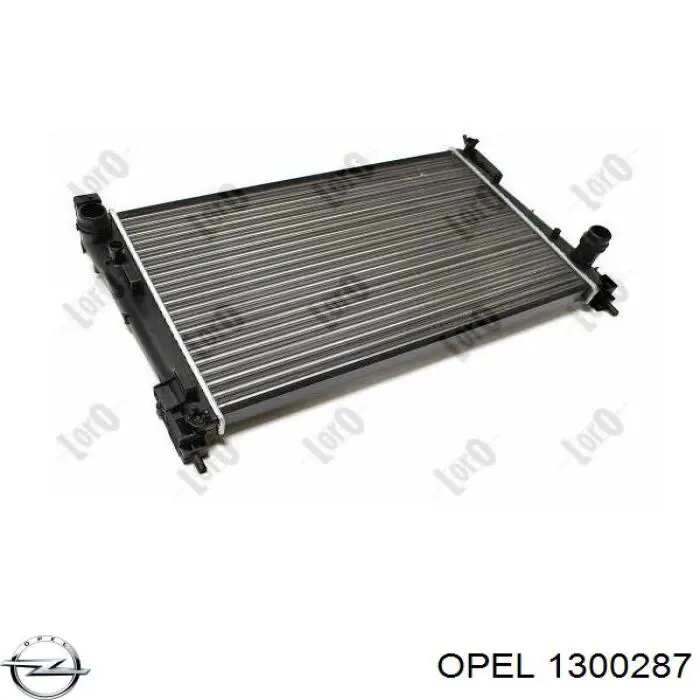 Радіатор основний Opel 1300287 ціна, від 53.21 USD