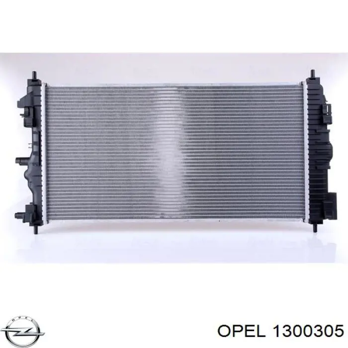 Купити 1300305 Opel Радіатор двигуна