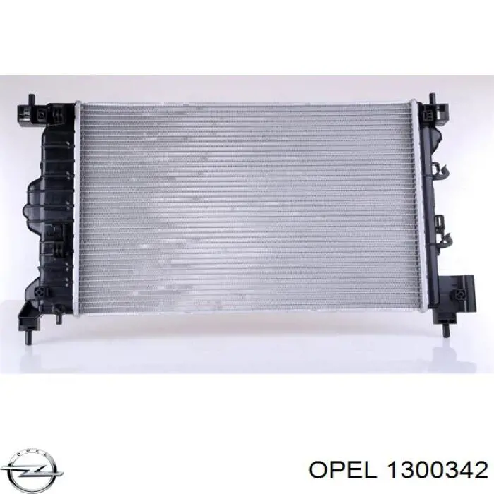1300342 Opel радіатор охолодження двигуна