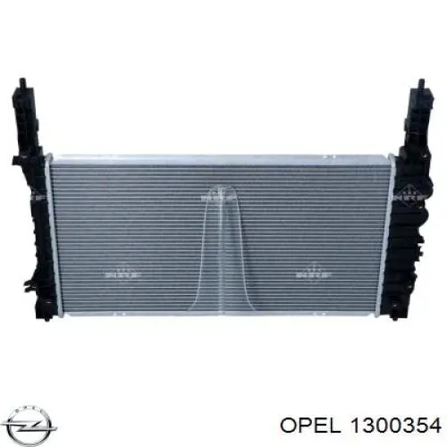 1300354 Opel радіатор охолодження двигуна
