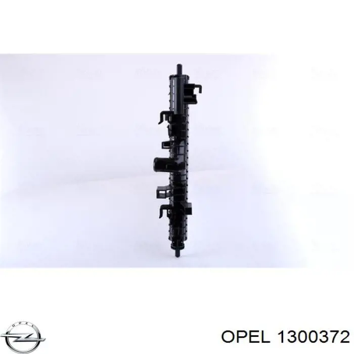 1300372 Opel Радіатор охолодження двигуна