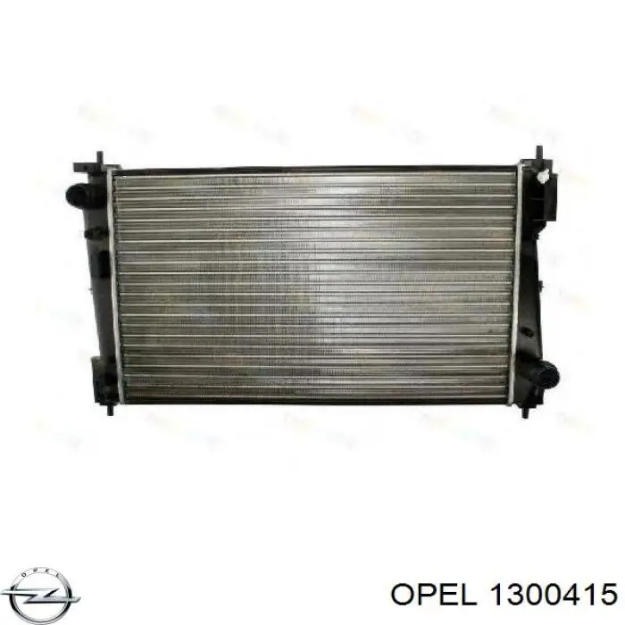 1300415 Opel радіатор охолодження двигуна