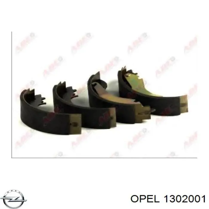 Радіатор охолодження двигуна Opel Rekord 17-19, 11, 14, 16