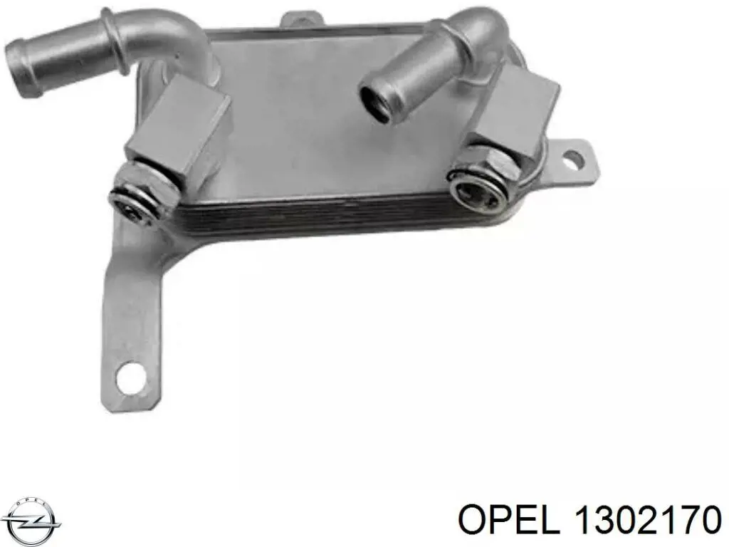 Радіатор охолодження, АКПП 1302170 Opel