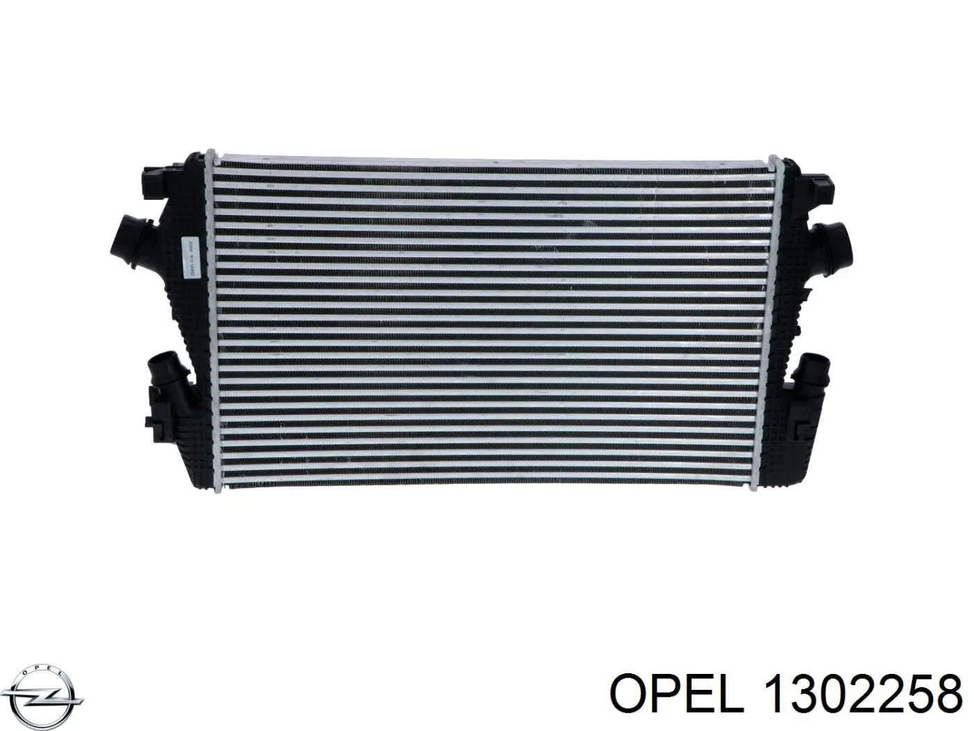 Купити 1302258 Opel Радіатор интеркуллера