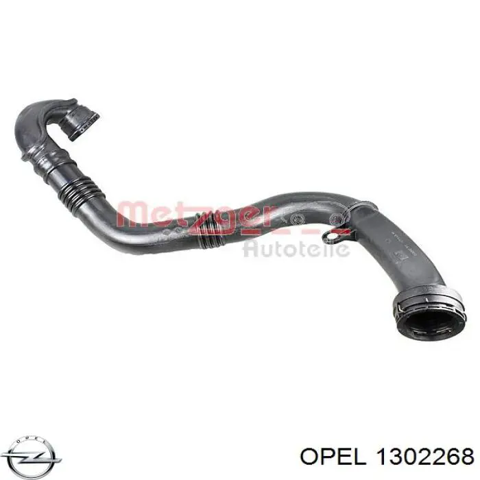 Купити 13345557 Peugeot/Citroen Шланг/патрубок интеркуллера