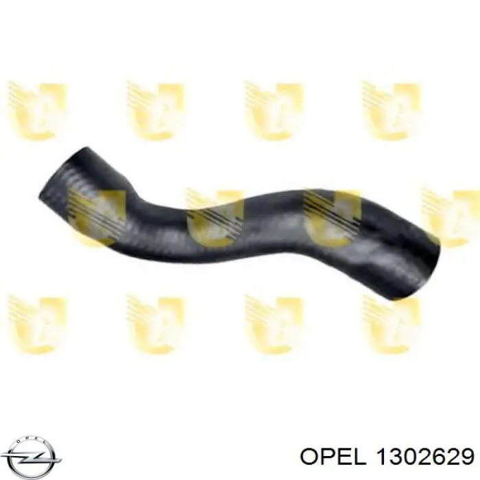 Шланг/патрубок интеркуллера Opel 1302629 ціна, від 8.45 USD