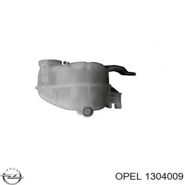 Бачок системи охолодження двигуна розширювальний Opel 1304009 ціна, від 27.67 USD