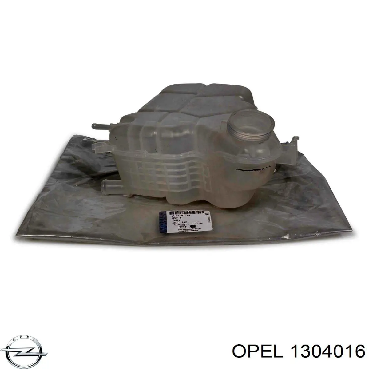 Бачок системи охолодження 1304016 Opel