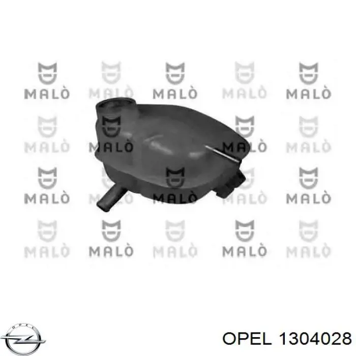 1304028 Opel бачок системи охолодження, розширювальний