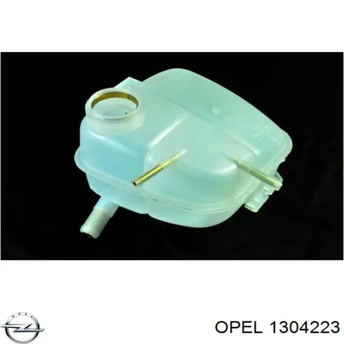 Бачок системи охолодження 1304223 Opel
